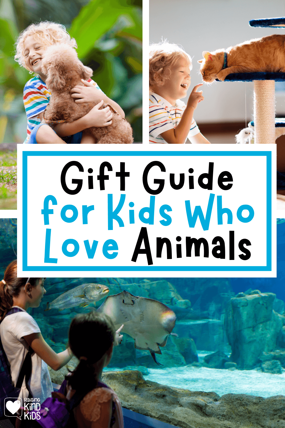 Use this kids gift guide for gifts for animals lovers so they get a gift they love.