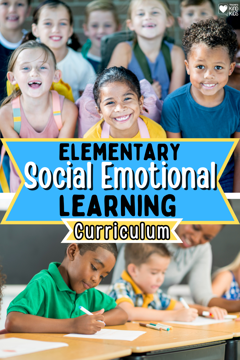 Use this social emotional learning curriculum to teach sel and kindness concepts to elementary school students.