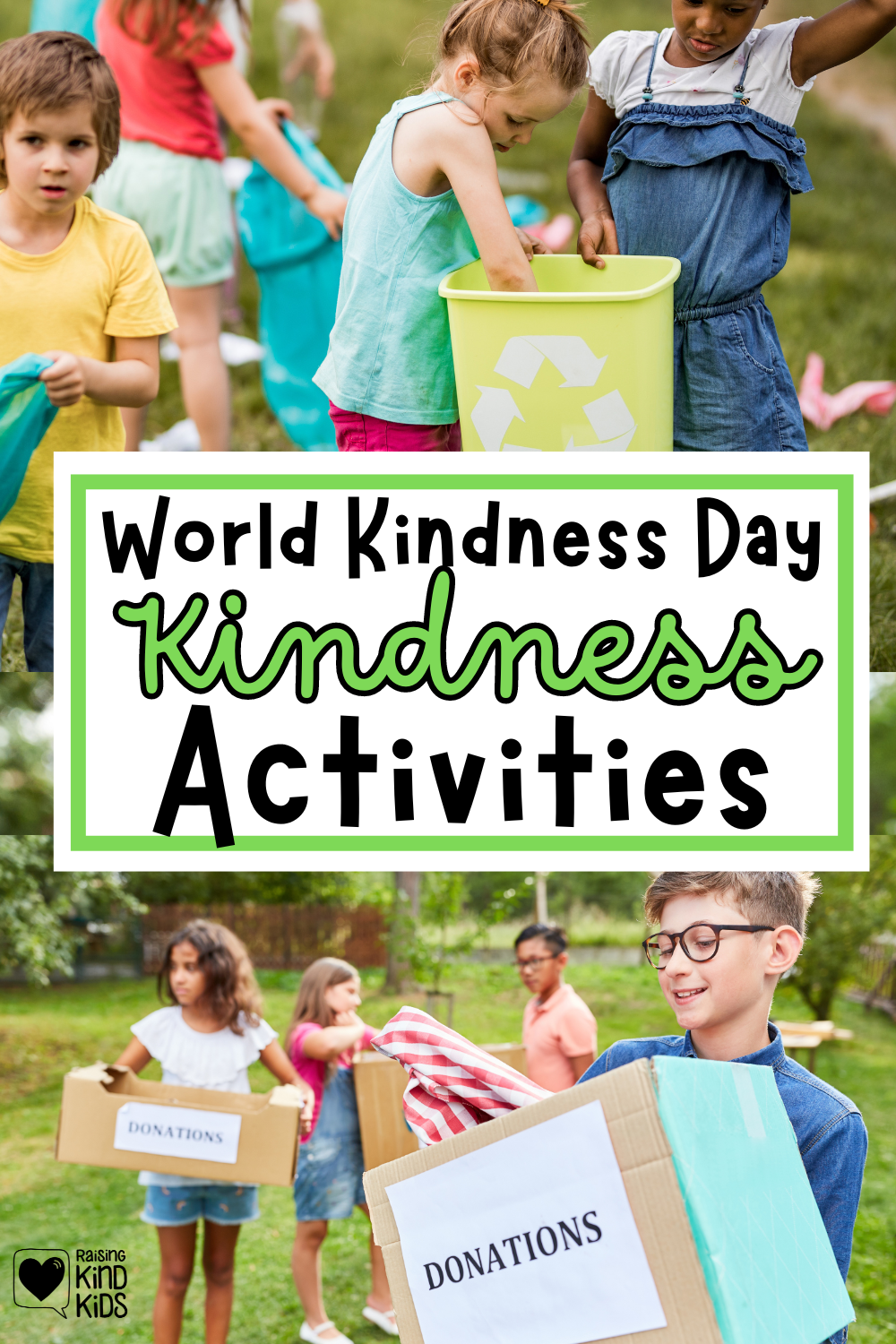 Use these 9 ideas for World Kindness Day Activities for Kids to spread more kindness to your community on November 13th each year. 