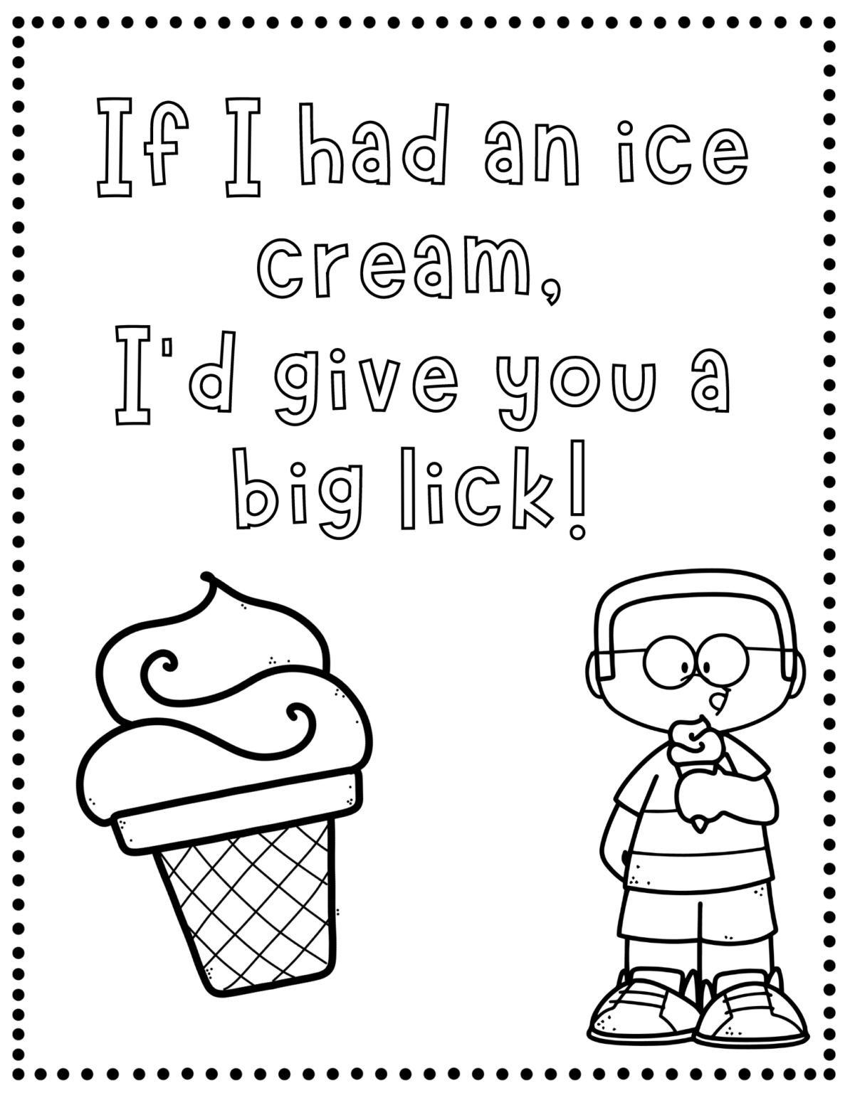 Ice Cream Activities and Kindness Resources to Teach SEL