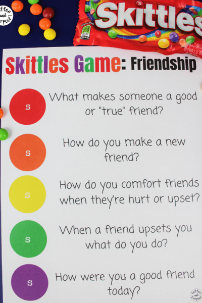 Skittles Game- Friendship